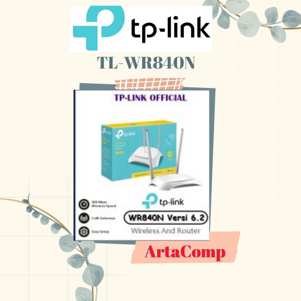 TP LINK TL-WR840N Wireless N Router